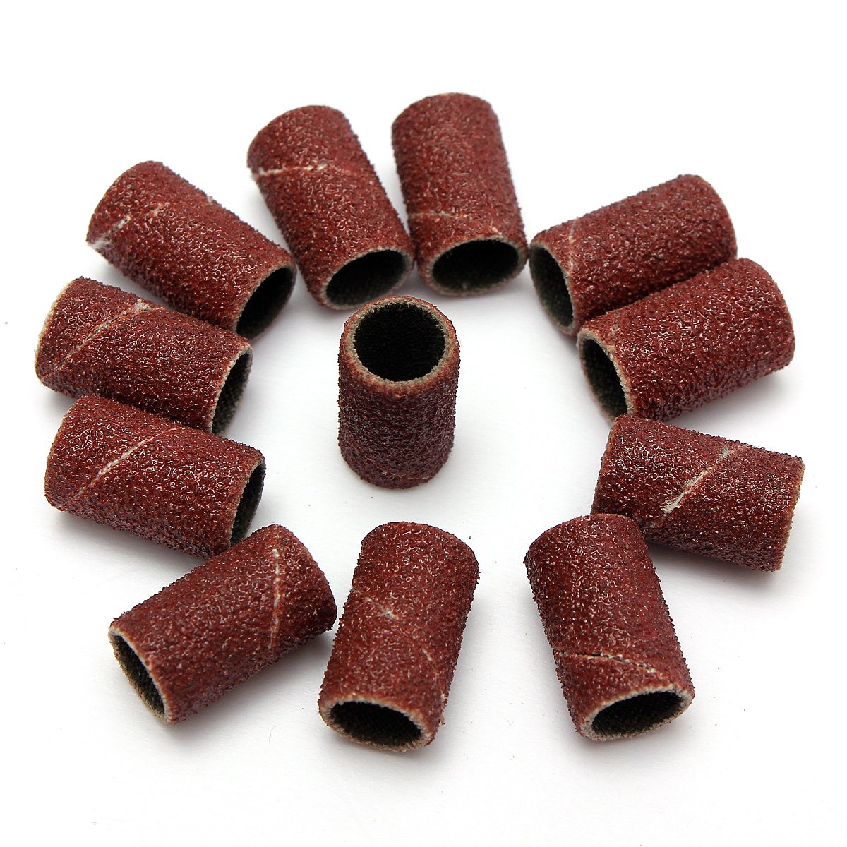 100 PCS Nail Drill Sanding Band Machine Replacement Bits Pedicure (80